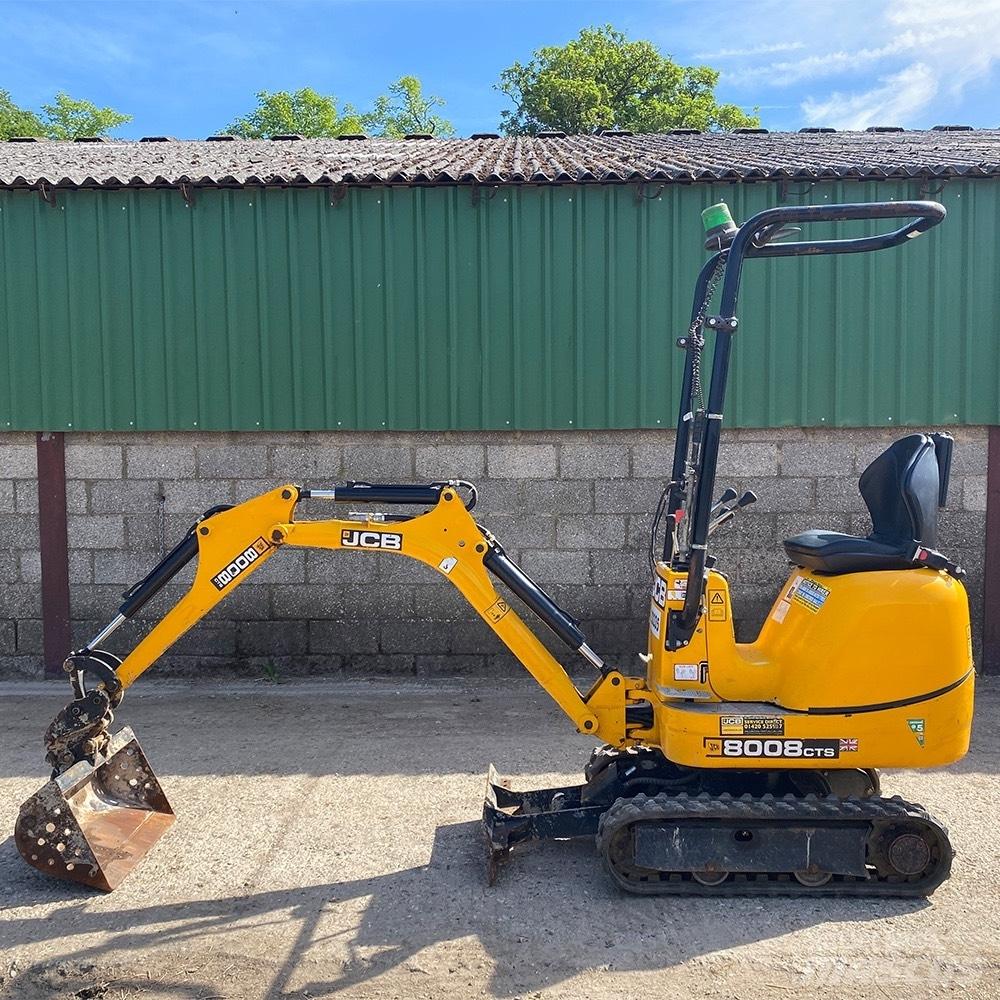 JCB 8008 Mini rýpadla < 7t
