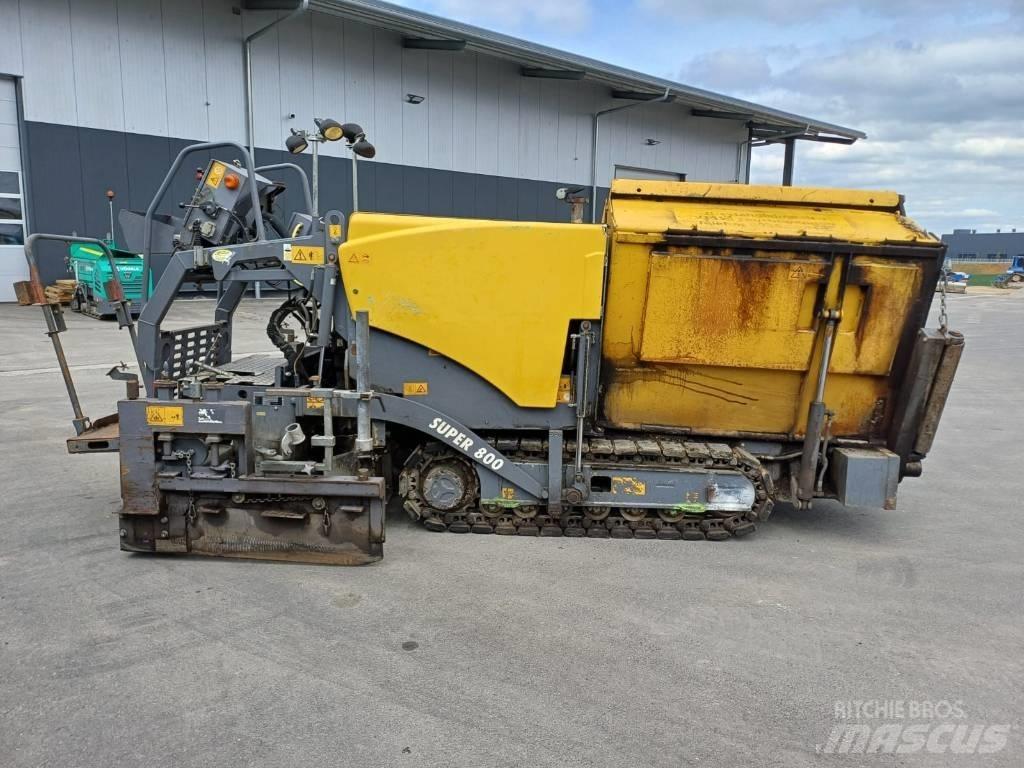 Vögele Super 800 Finišery