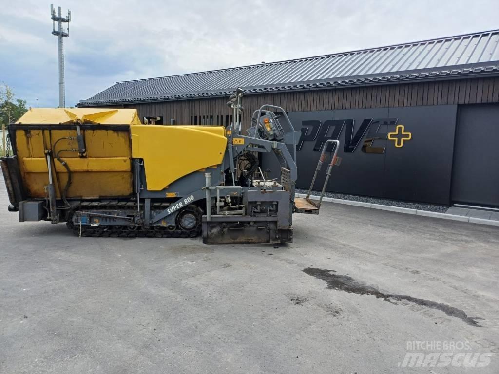 Vögele Super 800 Finišery