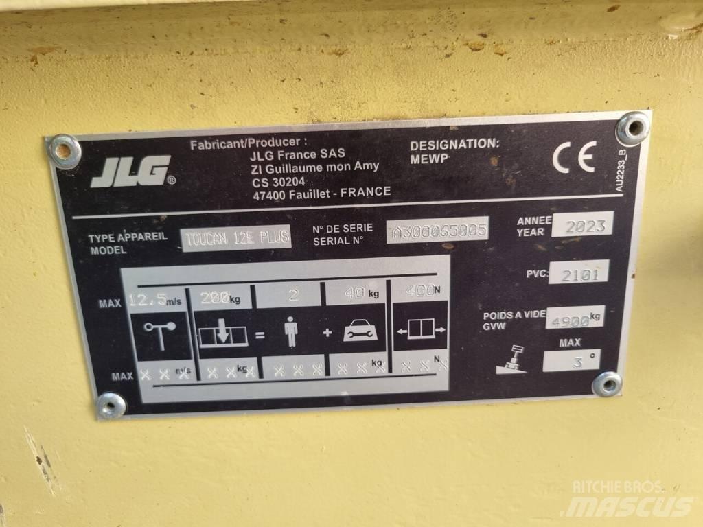 JLG Toucan 12 E Plus Kloubové plošiny