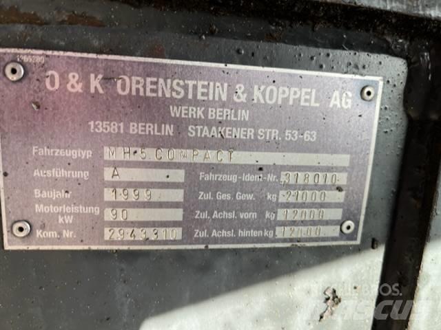 O&K MH 5 Compact Výložníky a lžíce