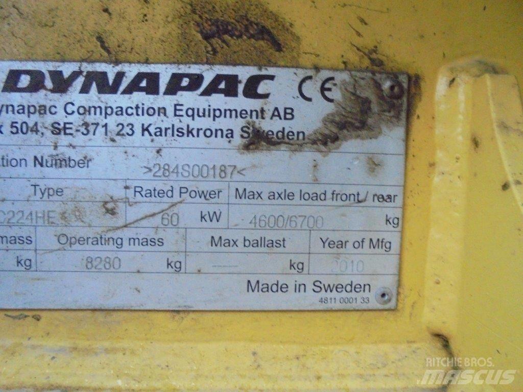 Dynapac CC 224 HF Tandemové válce
