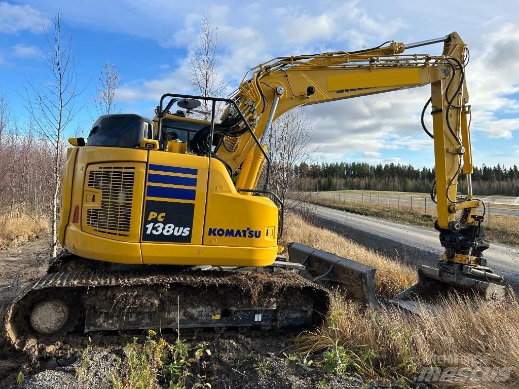 Komatsu PC138US-11E0 Pásová rýpadla