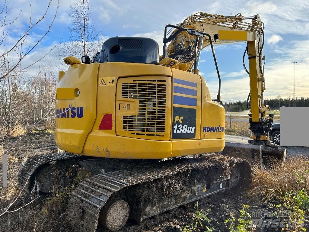 Komatsu PC138US-11E0 Pásová rýpadla