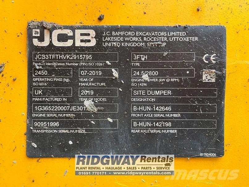 JCB 3 FT Vyklápěcí dempry