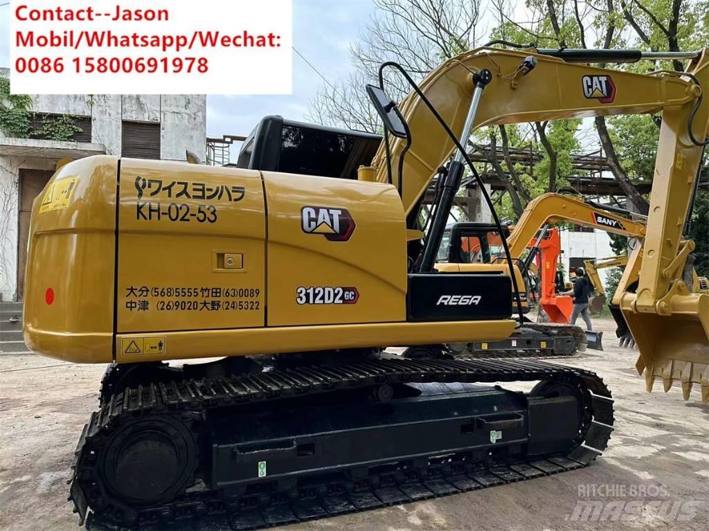 CAT 312 D2GC Pásová rýpadla