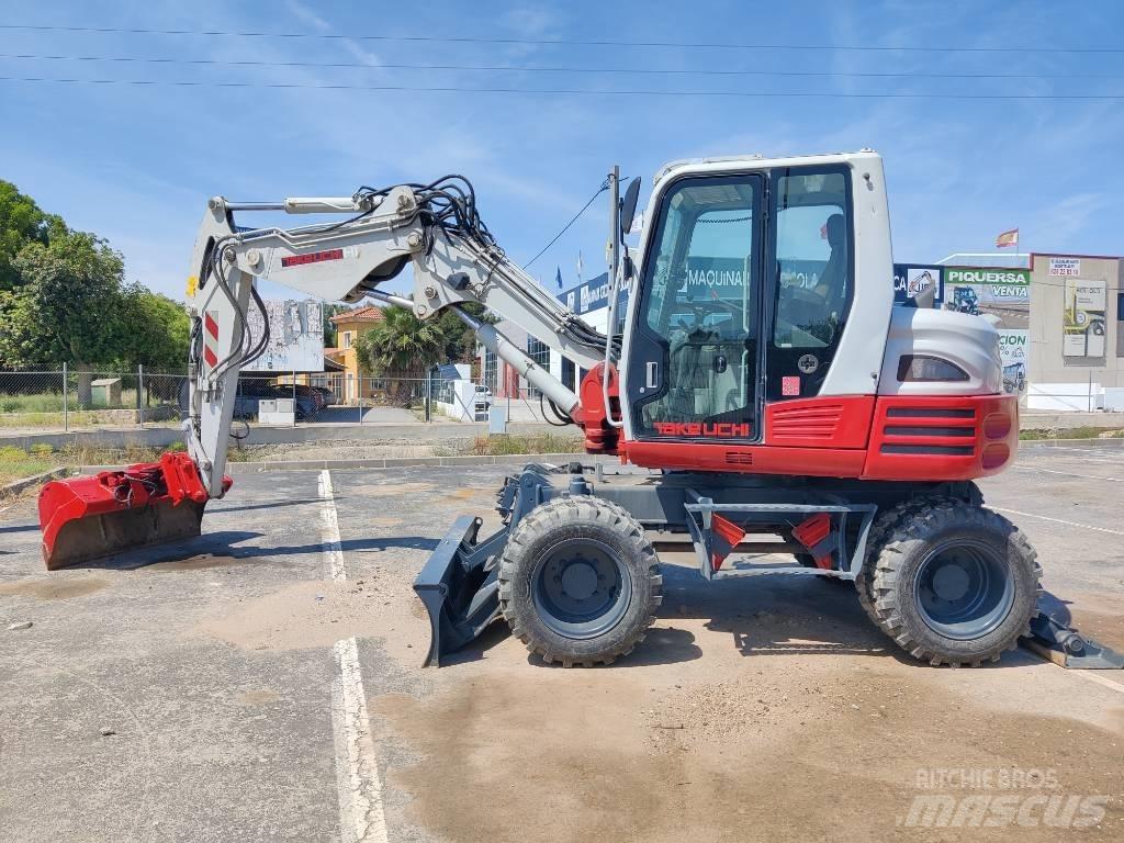 Takeuchi TB 295 W Kolová rýpadla
