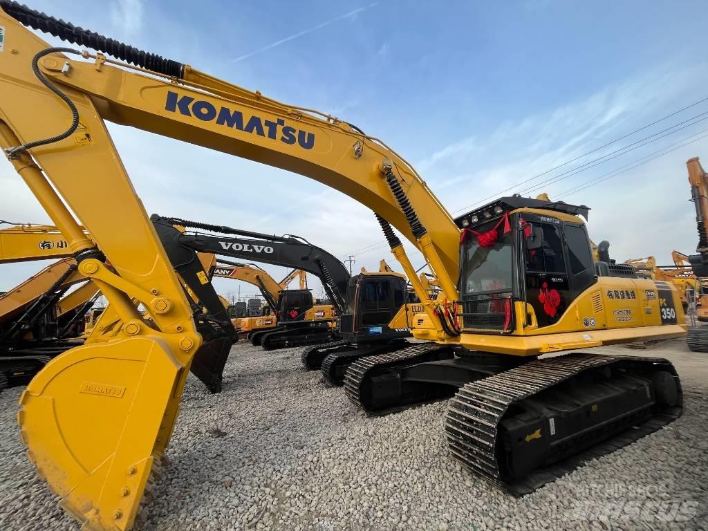 Komatsu PC 350 Pásová rýpadla