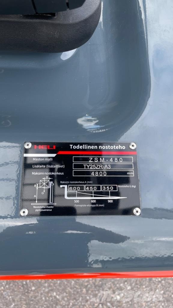 Heli CPD20SQ-GE2LI Akumulátorové vozíky