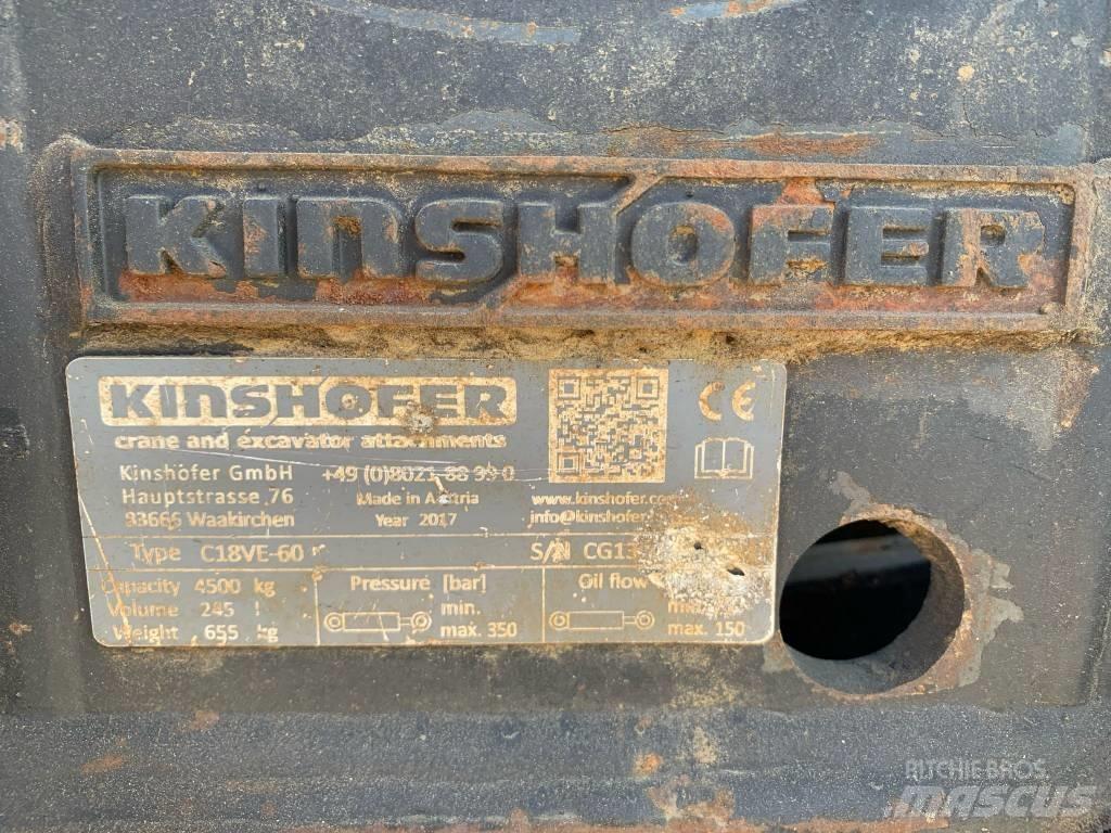 Kinshofer C18VE-60 Klešťové drapáky