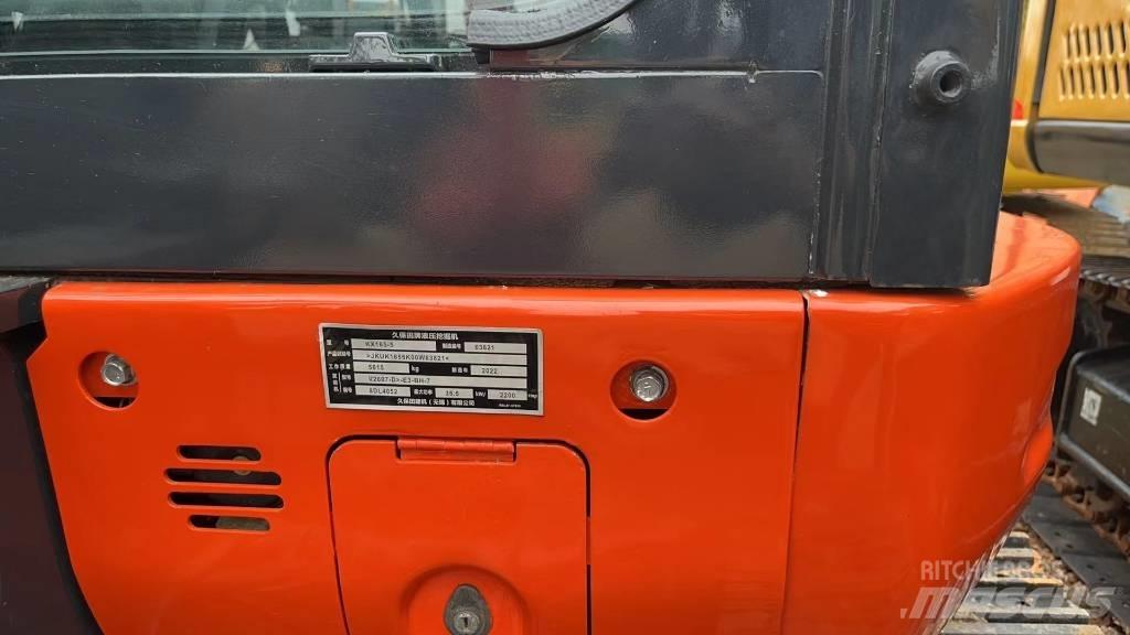 Kubota KX 165 Pásová rýpadla