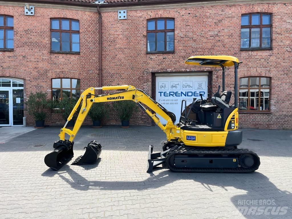 Komatsu PC 26 MR-3 Mini rýpadla < 7t