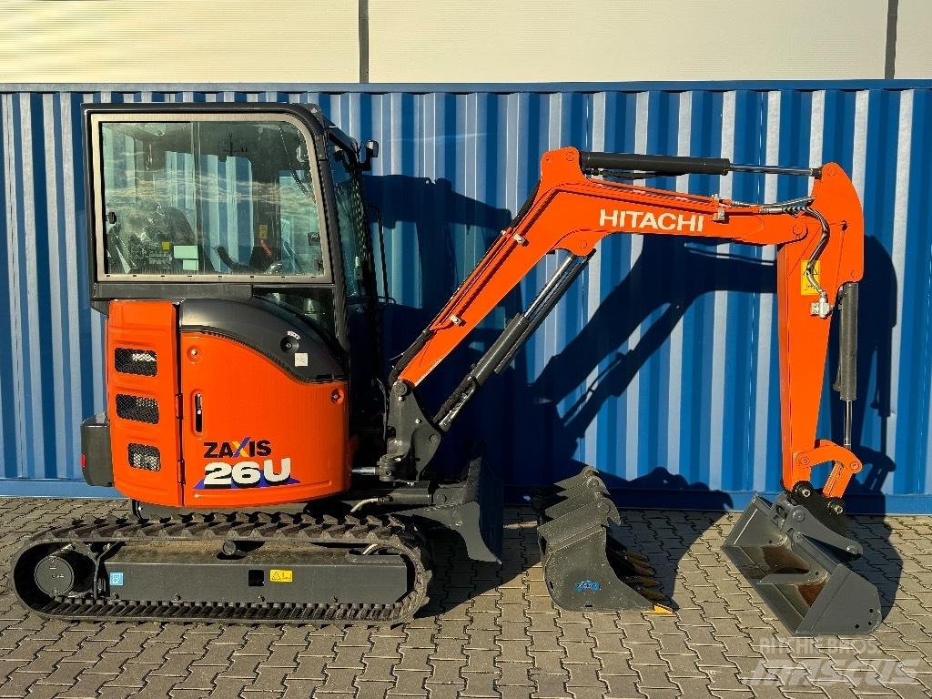 Hitachi ZX 26 U-6 Mini rýpadla < 7t