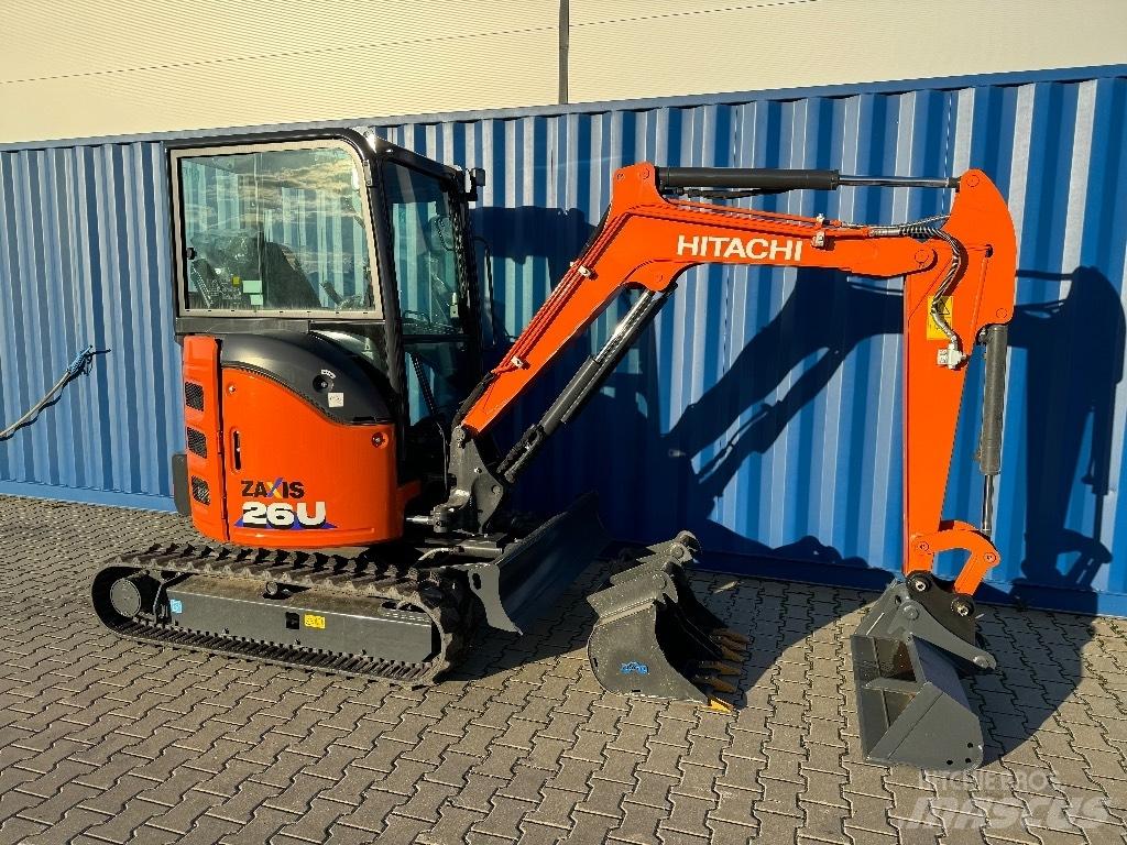 Hitachi ZX 26 U-6 Mini rýpadla < 7t