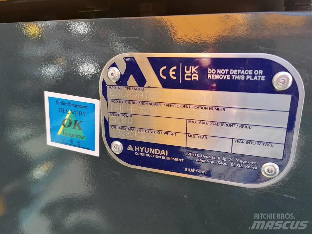 Hyundai HX130ALCR Pásová rýpadla