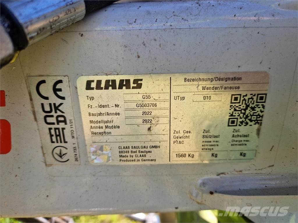 CLAAS Volto 1100 Obraceče a shrabovače sena