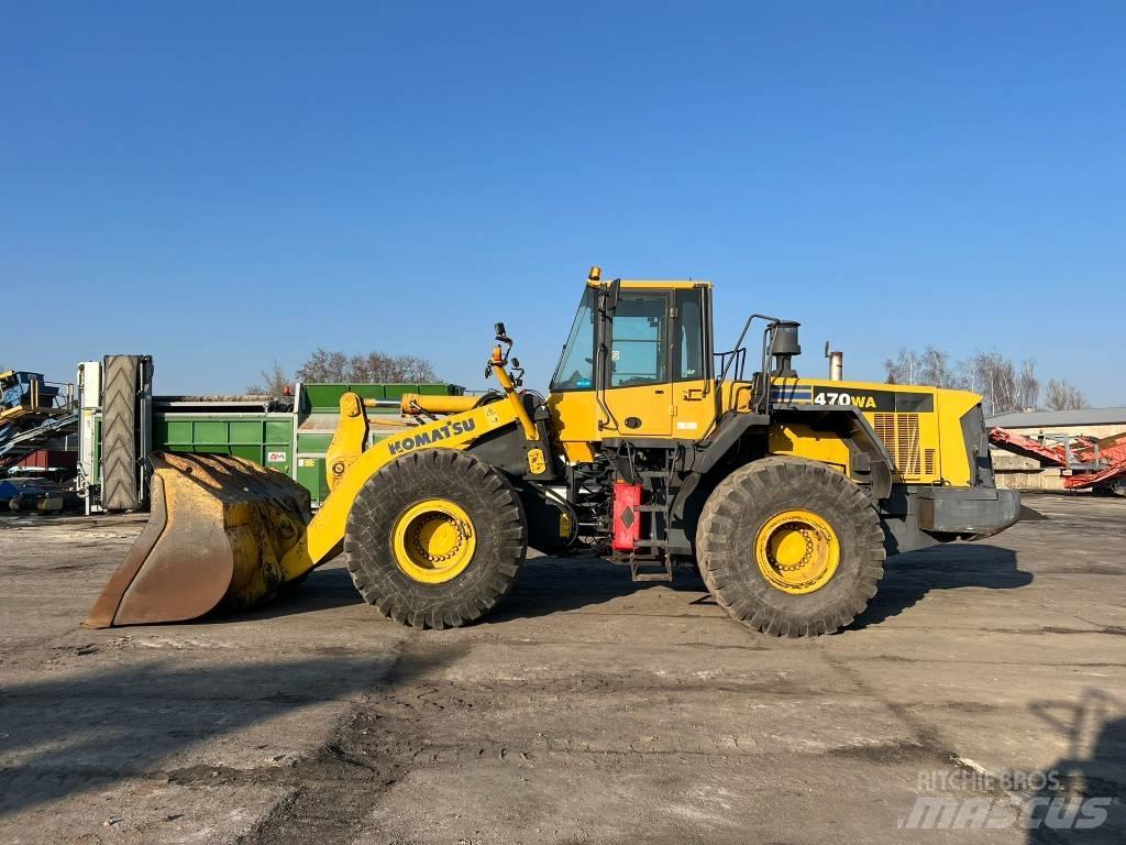 Komatsu WA 470-6 Kolové nakladače