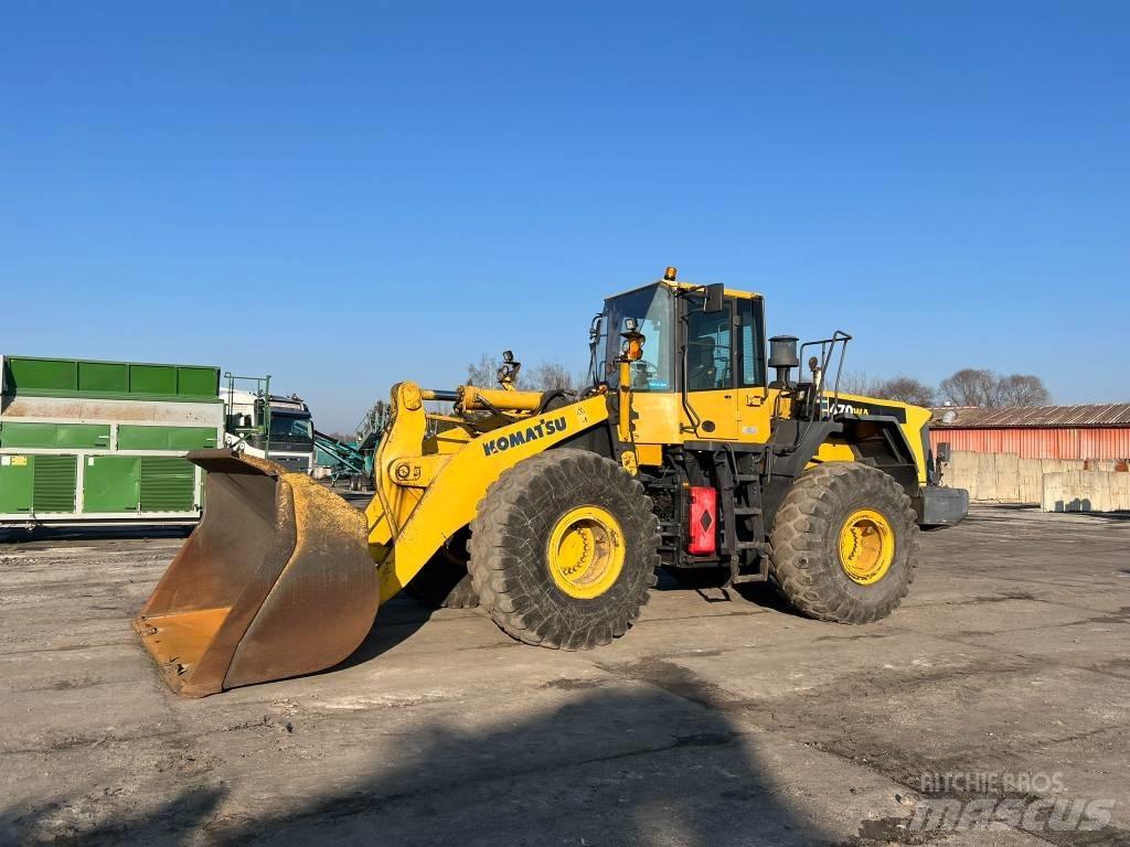 Komatsu WA 470-6 Kolové nakladače