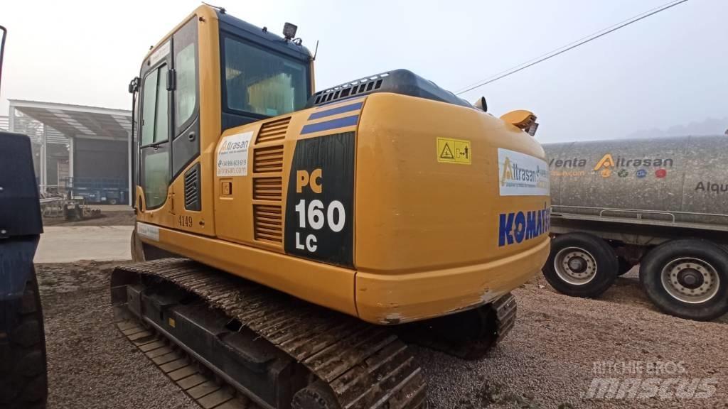 Komatsu PC160LC-8 Pásová rýpadla