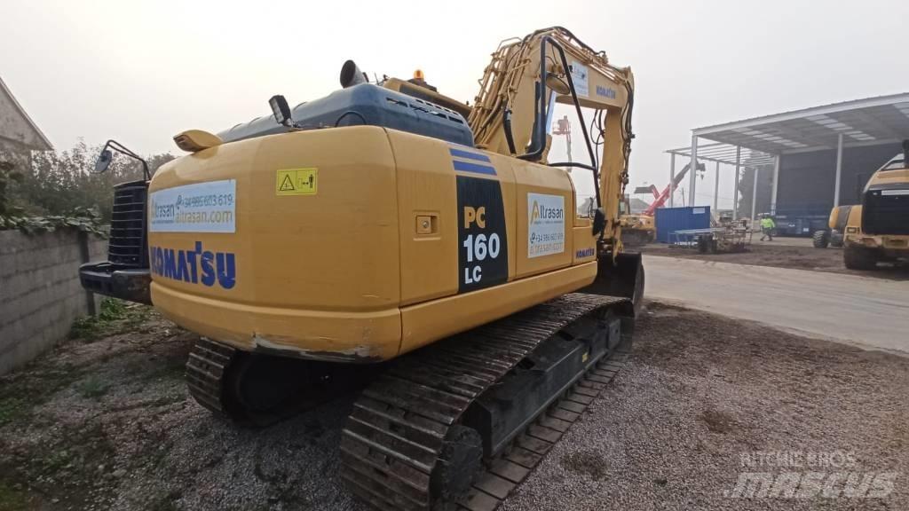 Komatsu PC160LC-8 Pásová rýpadla