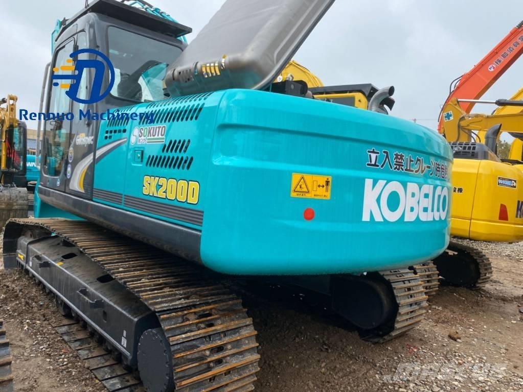 Kobelco SK 200 D Pásová rýpadla