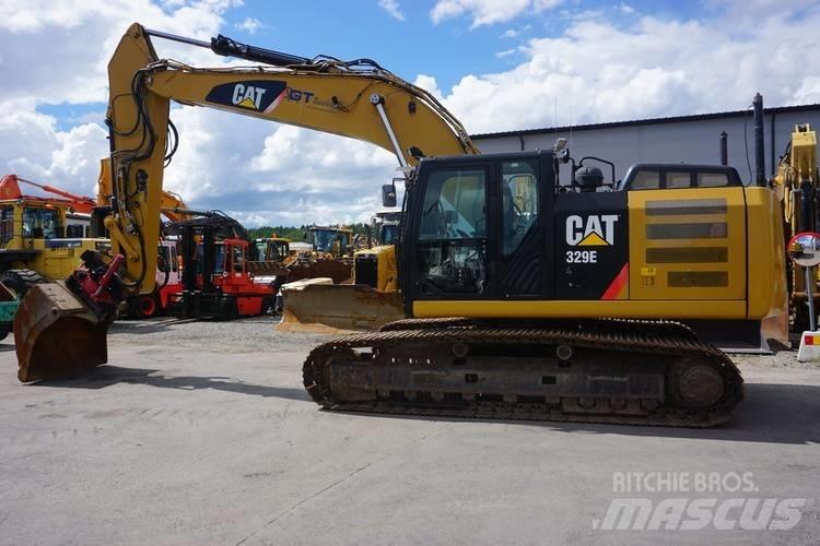 CAT 329 EL Pásová rýpadla