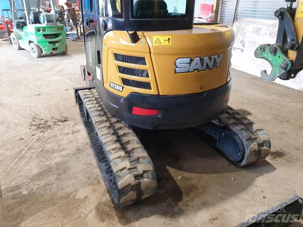 Sany SY50U Mini rýpadla < 7t