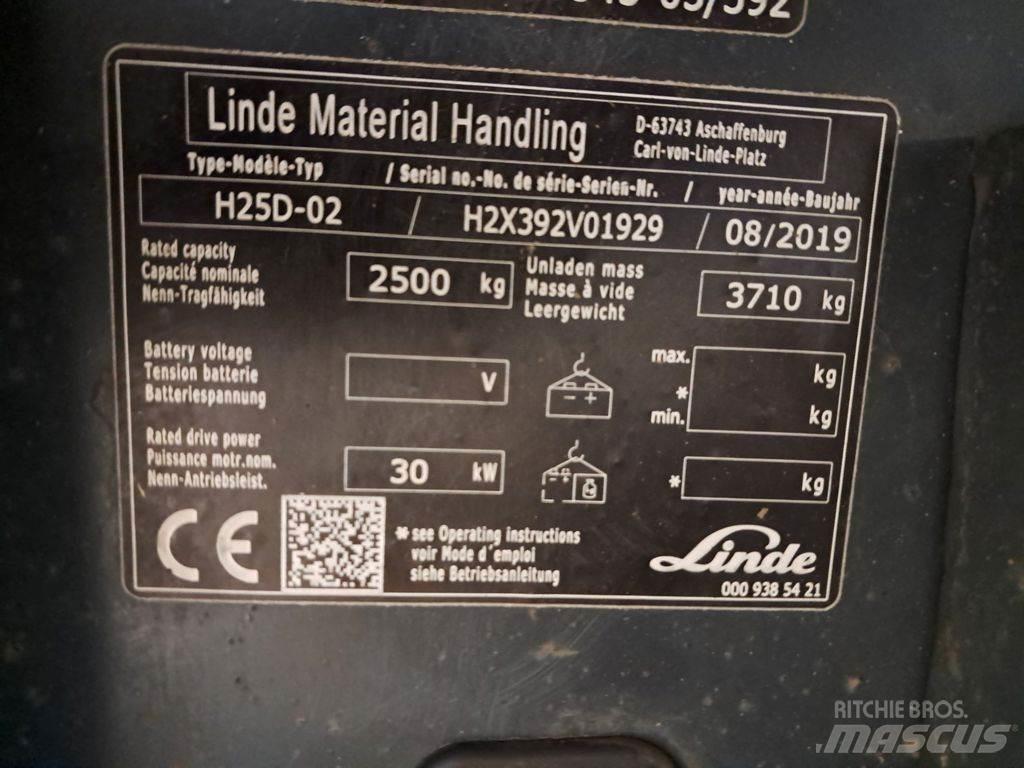 Linde H25D-02 Dieselové vozíky