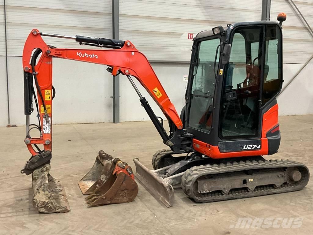 Kubota U 27-4 Mini rýpadla < 7t