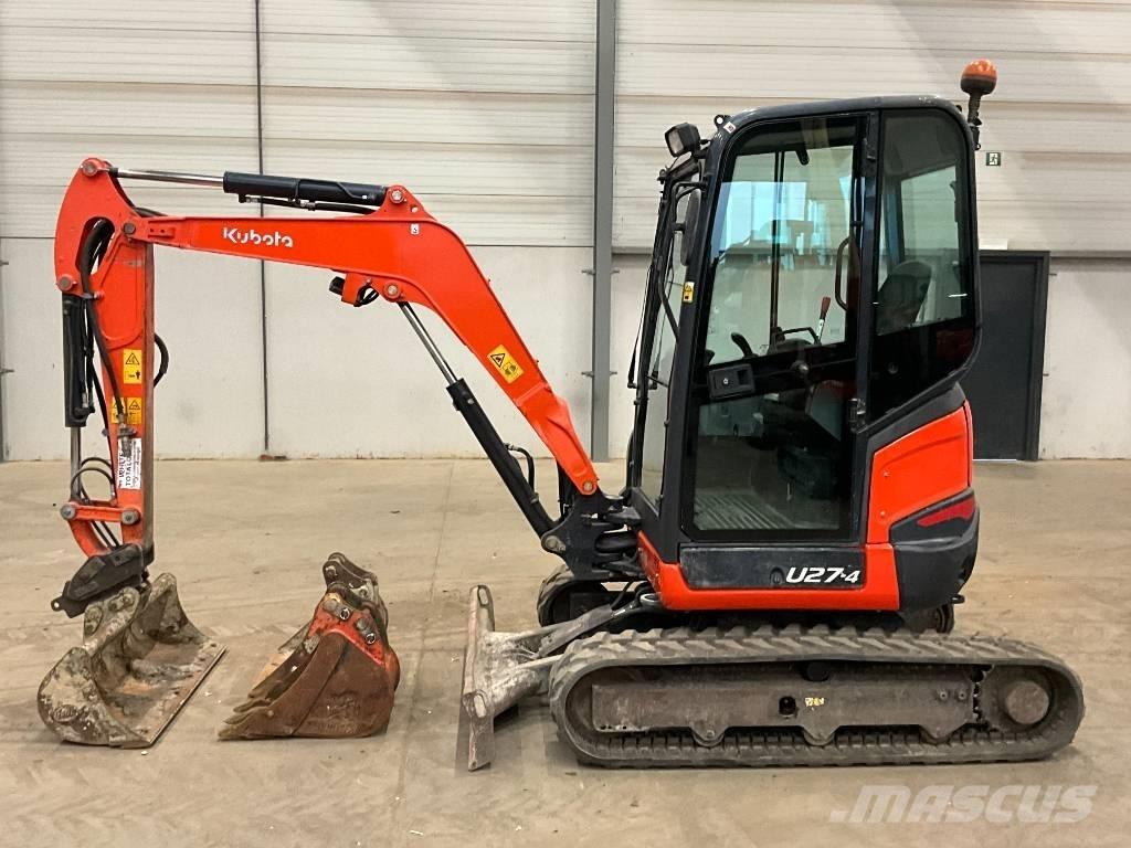 Kubota U 27-4 Mini rýpadla < 7t