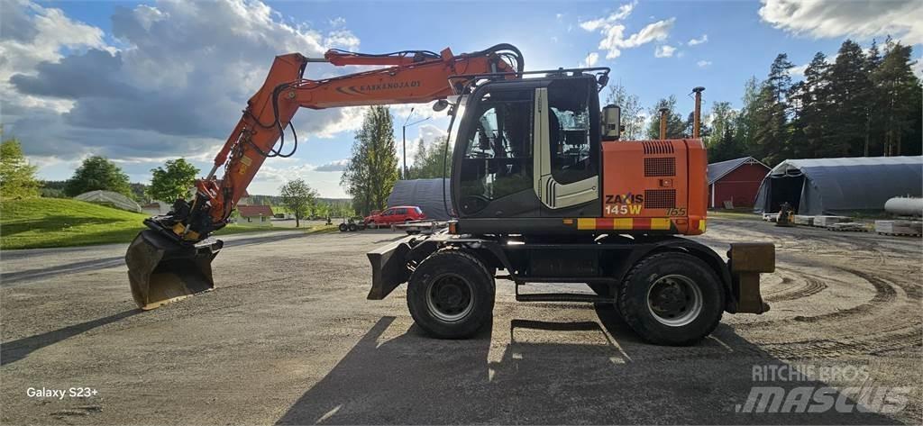 Hitachi ZX145W-3 Kolová rýpadla