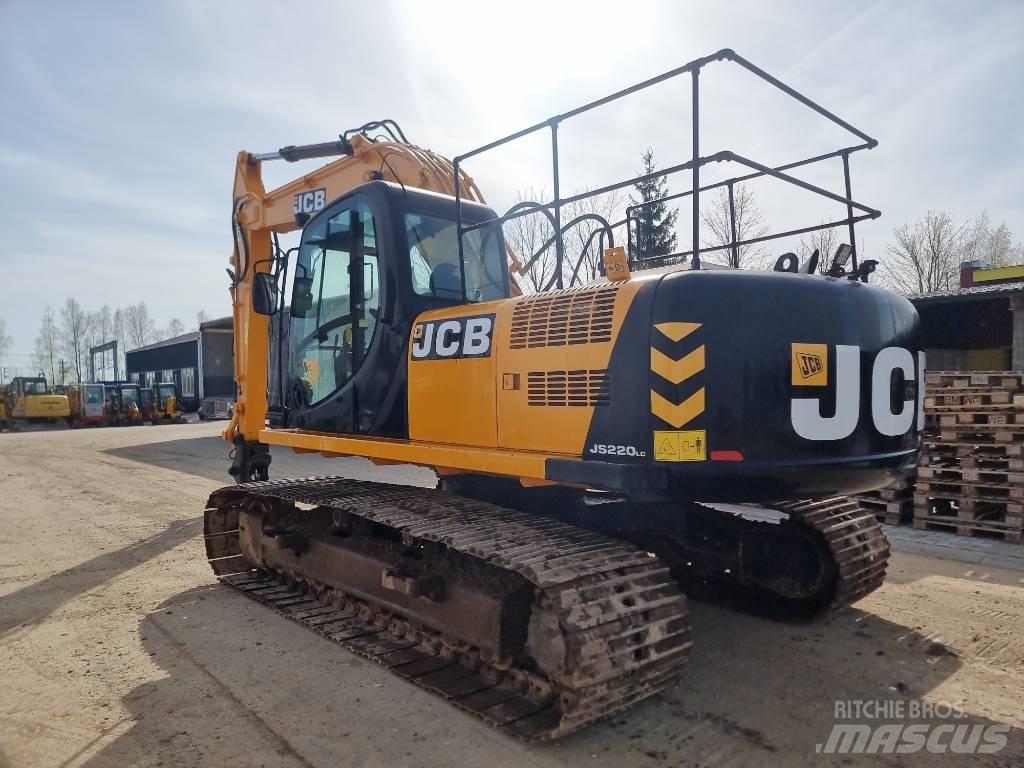 JCB JS 220 LC Pásová rýpadla