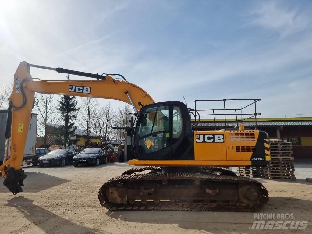 JCB JS 220 LC Pásová rýpadla
