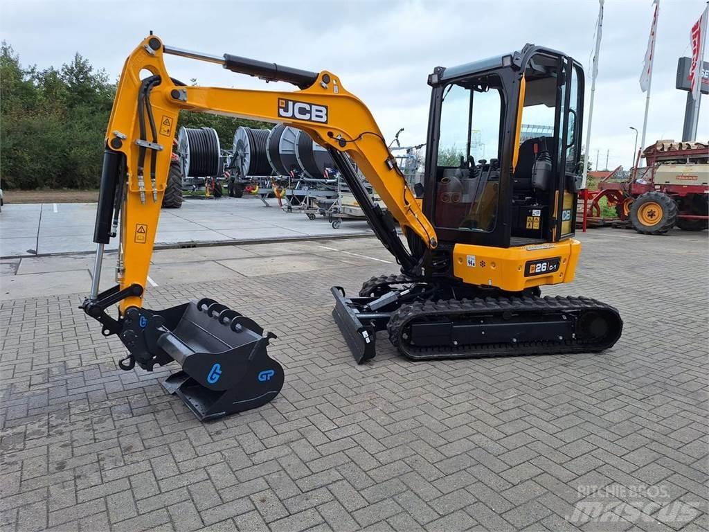 JCB 26C-1 Mini rýpadla < 7t