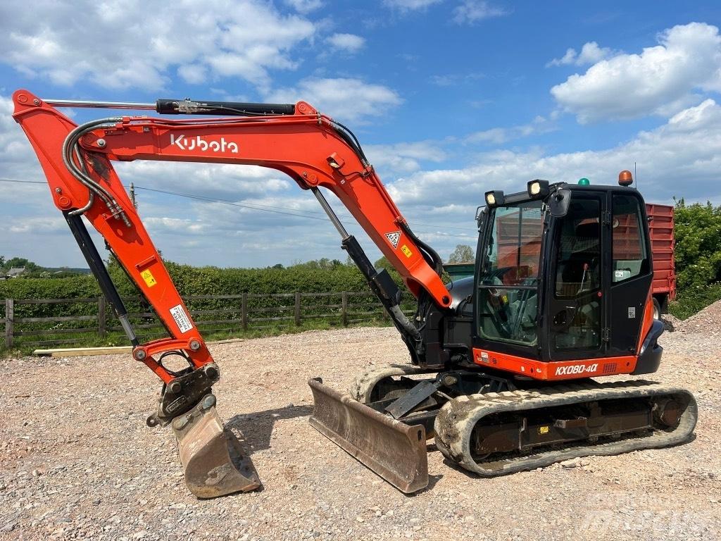 Kubota KX 80-4 Midi rýpadla 7t - 12t