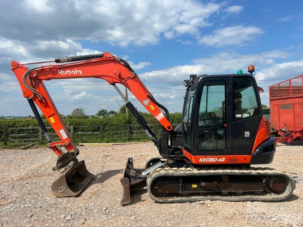 Kubota KX 80-4 Midi rýpadla 7t - 12t