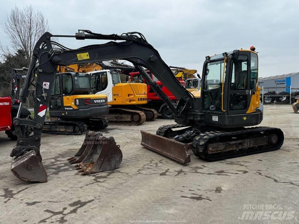 Volvo ECR 88 Midi rýpadla 7t - 12t