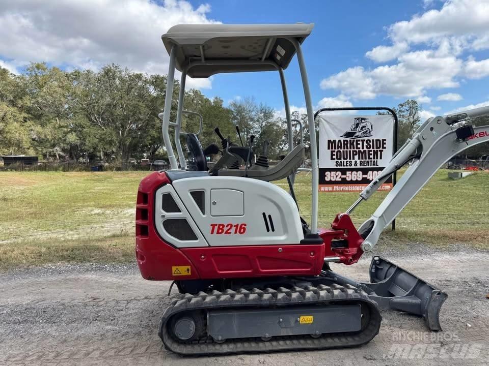 Takeuchi TB 216 Mini rýpadla < 7t
