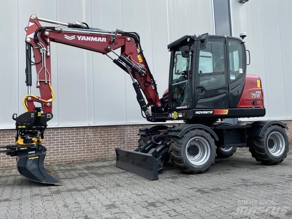Yanmar B75W Kolová rýpadla