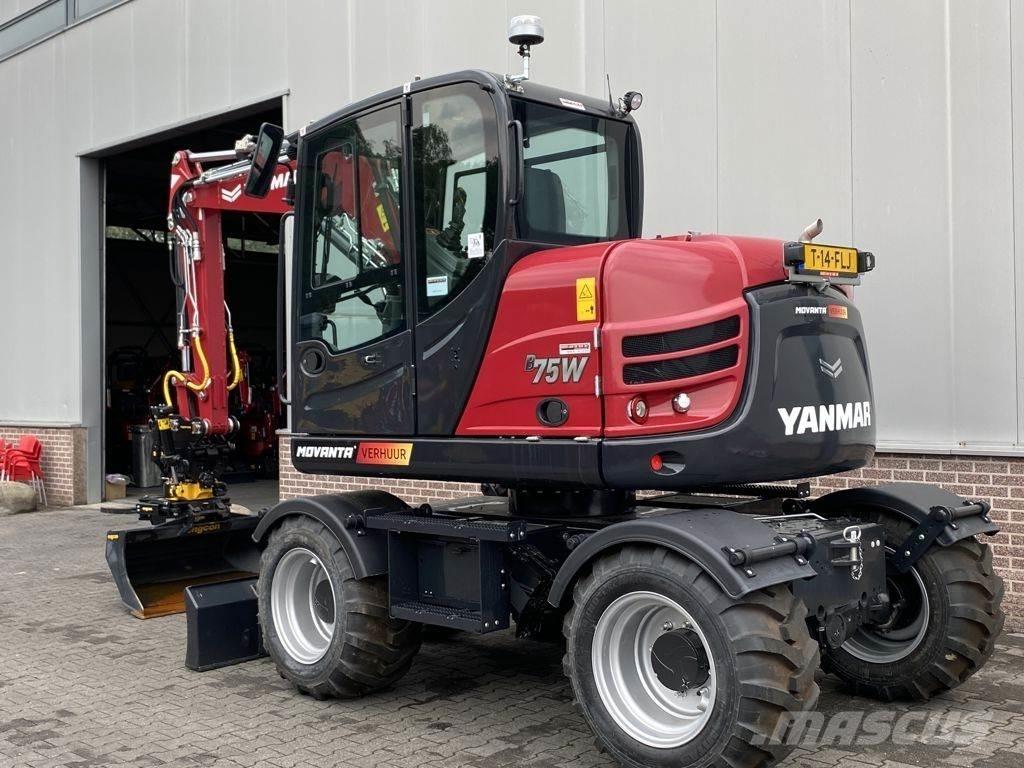 Yanmar B75W Kolová rýpadla