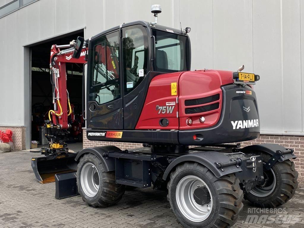 Yanmar B75W Kolová rýpadla