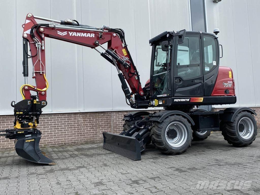Yanmar B75W Kolová rýpadla