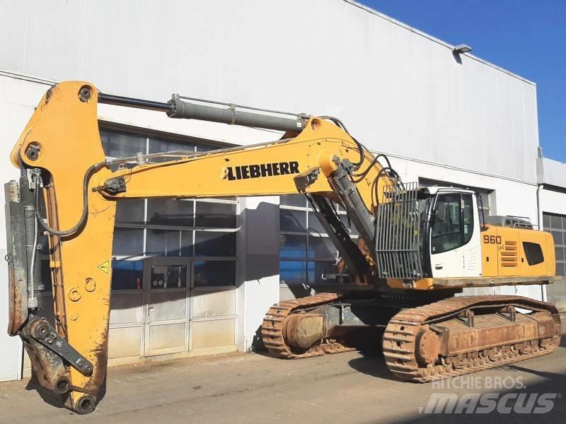 Liebherr R 960 SME Pásová rýpadla