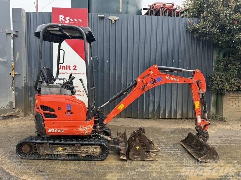 Kubota U 17-3 Mini rýpadla < 7t