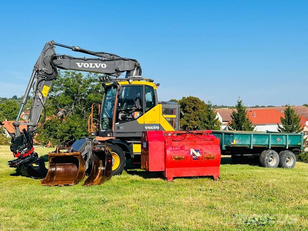 Volvo EWR 150 E Kolová rýpadla