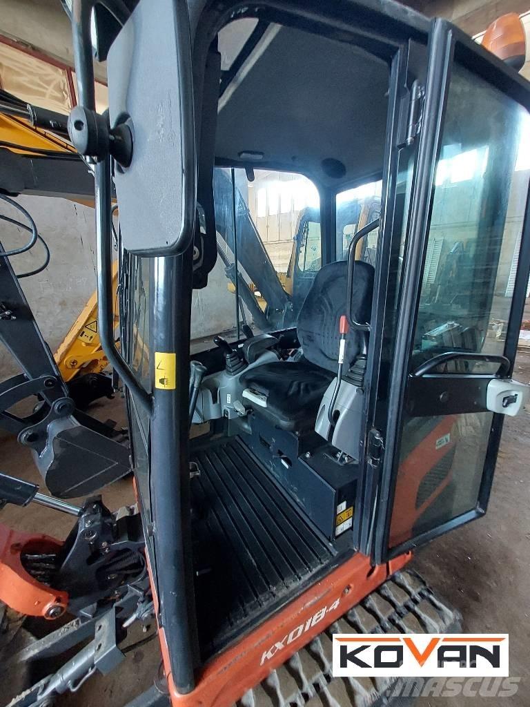 Kubota KX 018-4 Mini rýpadla < 7t