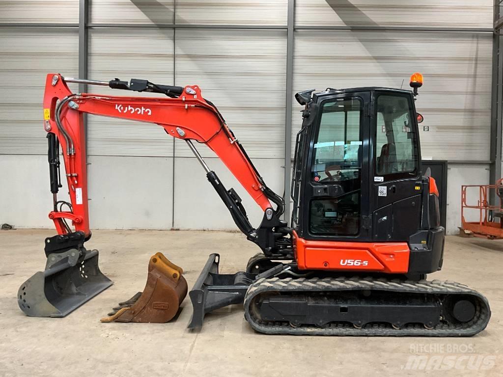 Kubota U 56-5 Mini rýpadla < 7t