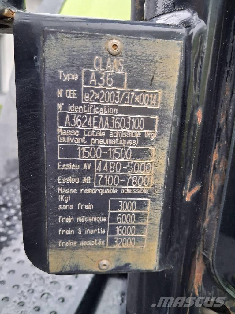 CLAAS Arion 640 Traktory