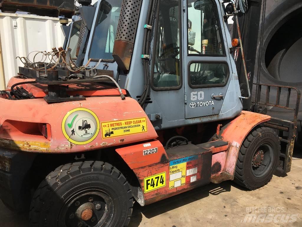 Toyota 5FG60 LPG vozíky