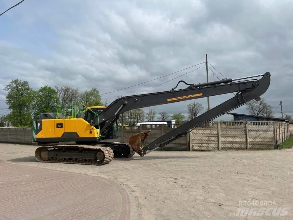 Volvo EC220EL LONG Pásová rýpadla